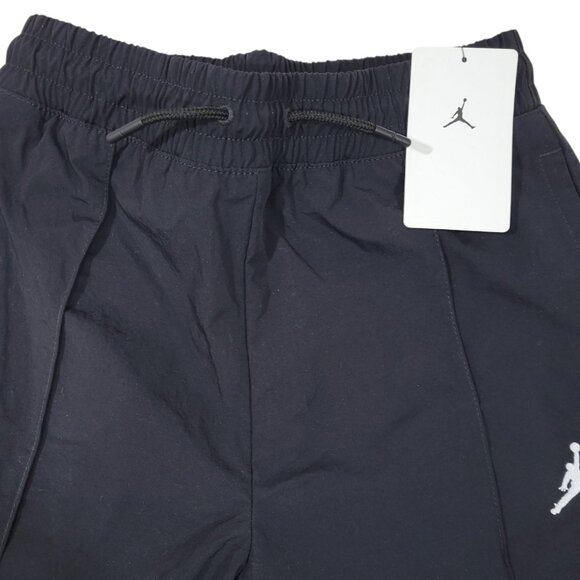 Jordan Double Cargo Woven Pant Girl Size Medium Big Kid Black Wide Leg 10-12Yrs - Picture 9 of 16